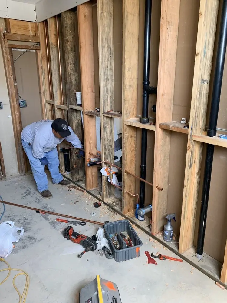 Commercial rough-in plumbing for Gas Line Repair in Josephine